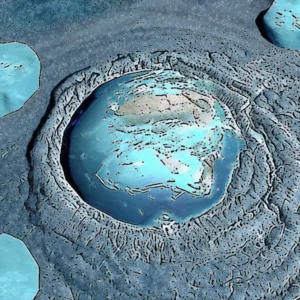 Artistic representation for The Earth has been hiding this for millions of years : Scientists are going to drill into this supervolcano to extract it.