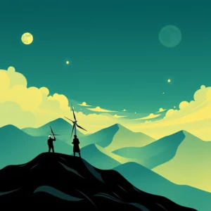 Artistic representation for Yug partners with ogt: charting a course to energy excellence in 2024