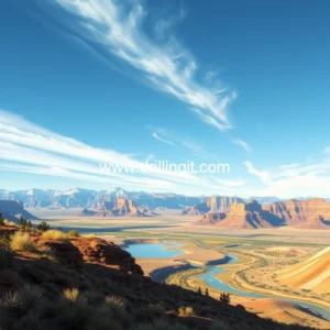 Artistic representation for Interior approves 2 GW Fervo Energy geothermal project in Utah