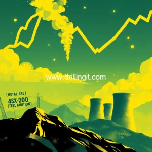 Artistic representation for Why this ASX 200 uranium stock is falling hard today