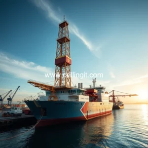 Read more about the article Drilling rig for Romania Neptun Deep offshore project arrives in Constanta port