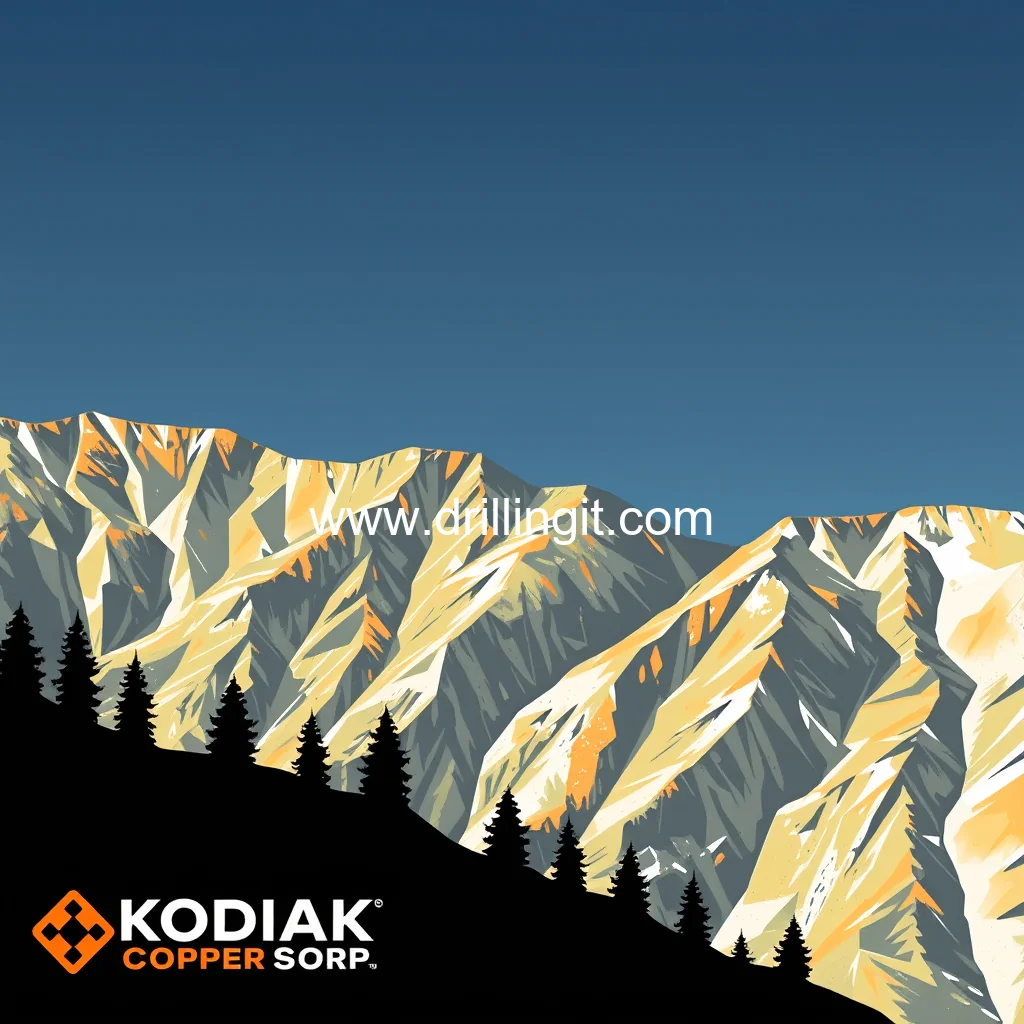 Artistic representation for Kodiak Copper Corp : Kodiak Drills New Shallow High Grade Copper Mineralization at 200m Step Out from Adit Zone