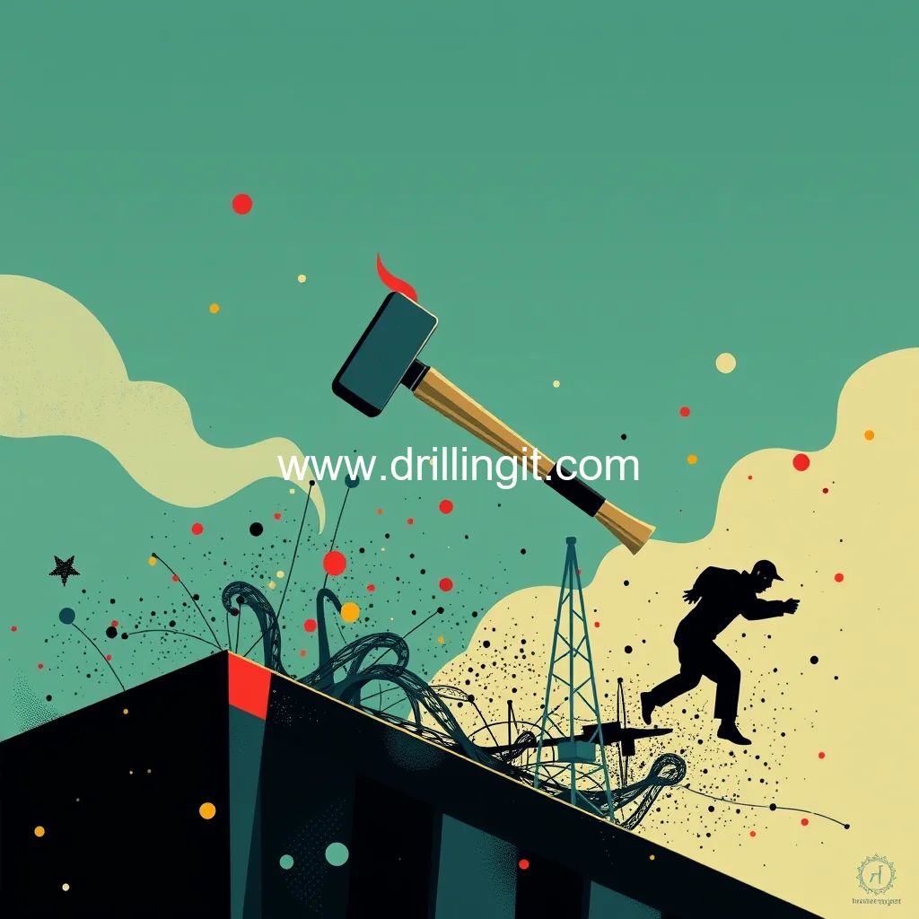 Artistic representation for The Rising Demand and Innovation in the DTH Hammer Market : Key Trends Technologies and Future Outlook Cardinal Courier