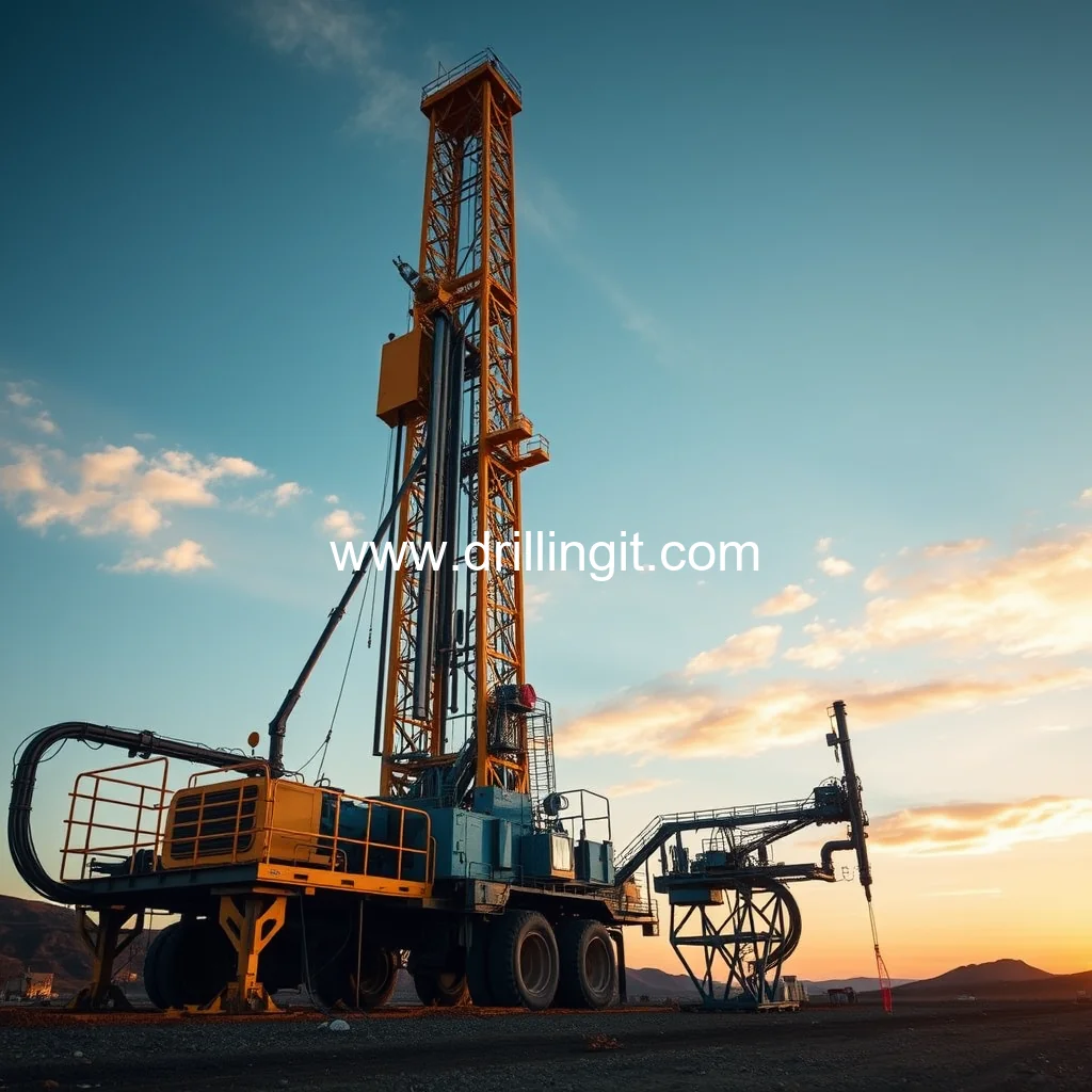 Artistic representation for Revolutionizing drilling: automation upgrade initiated by tech alliance.