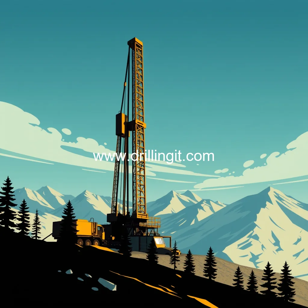 Artistic representation for McFarlane Lake Mining Awards Drilling Contract at Its McMillan Mine Property Strengthens Its Geological Team