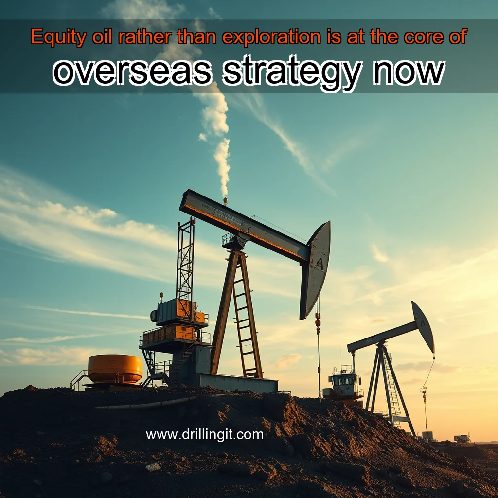 You are currently viewing Equity oil  rather than exploration  is at the core of overseas strategy now