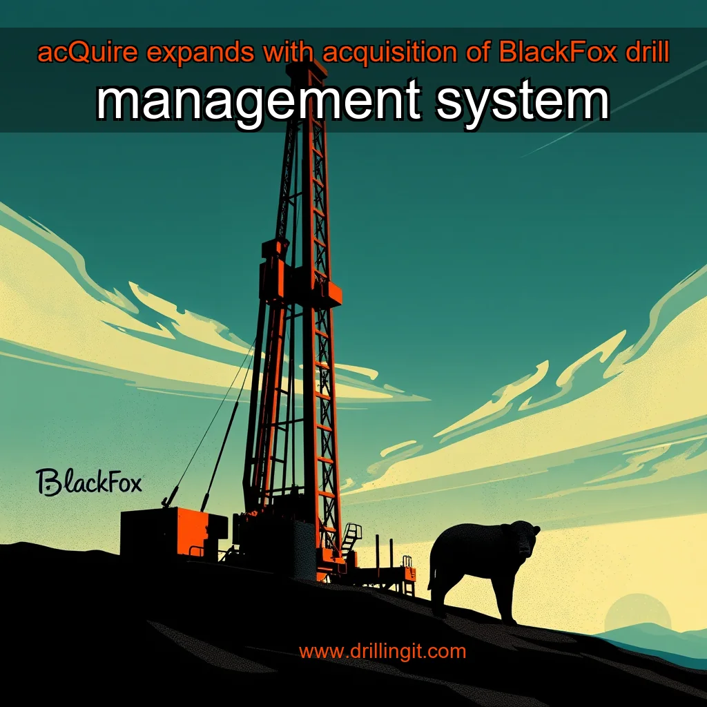 Artistic representation for acQuire expands with acquisition of BlackFox drill management system