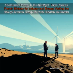 Read more about the article Geothermal Energy in the Spotlight : Marc Ferracci  French Minister for Industry and Energy  Visiting the Site of Arverne Group at Paris  Charles de Gaulle