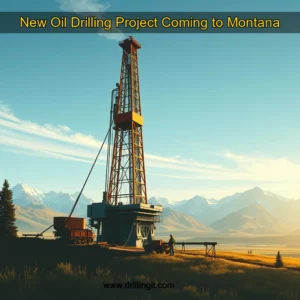Artistic representation for New Oil Drilling Project Coming to Montana