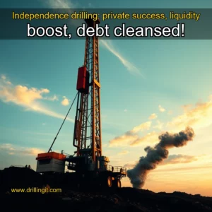 Read more about the article Independence drilling: private success, liquidity boost, debt cleansed!