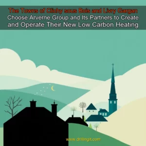 Artistic representation for The Towns of Clichy sous Bois and Livry Gargan Choose Arverne Group and Its Partners to Create and Operate Their New Low Carbon Heating Network