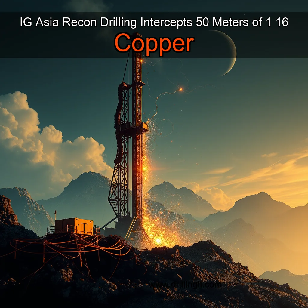 You are currently viewing IG Asia Recon Drilling Intercepts 50 Meters of 1  16  Copper