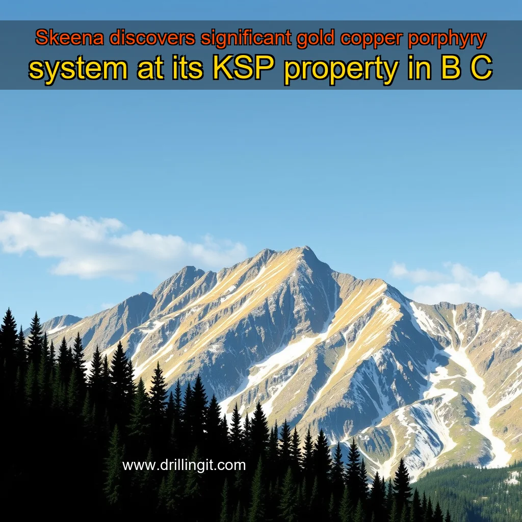 You are currently viewing Skeena discovers significant gold  copper porphyry system at its KSP property in B  C