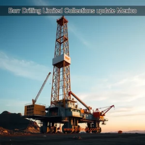 Artistic representation for Borr Drilling Limited Collections update Mexico
