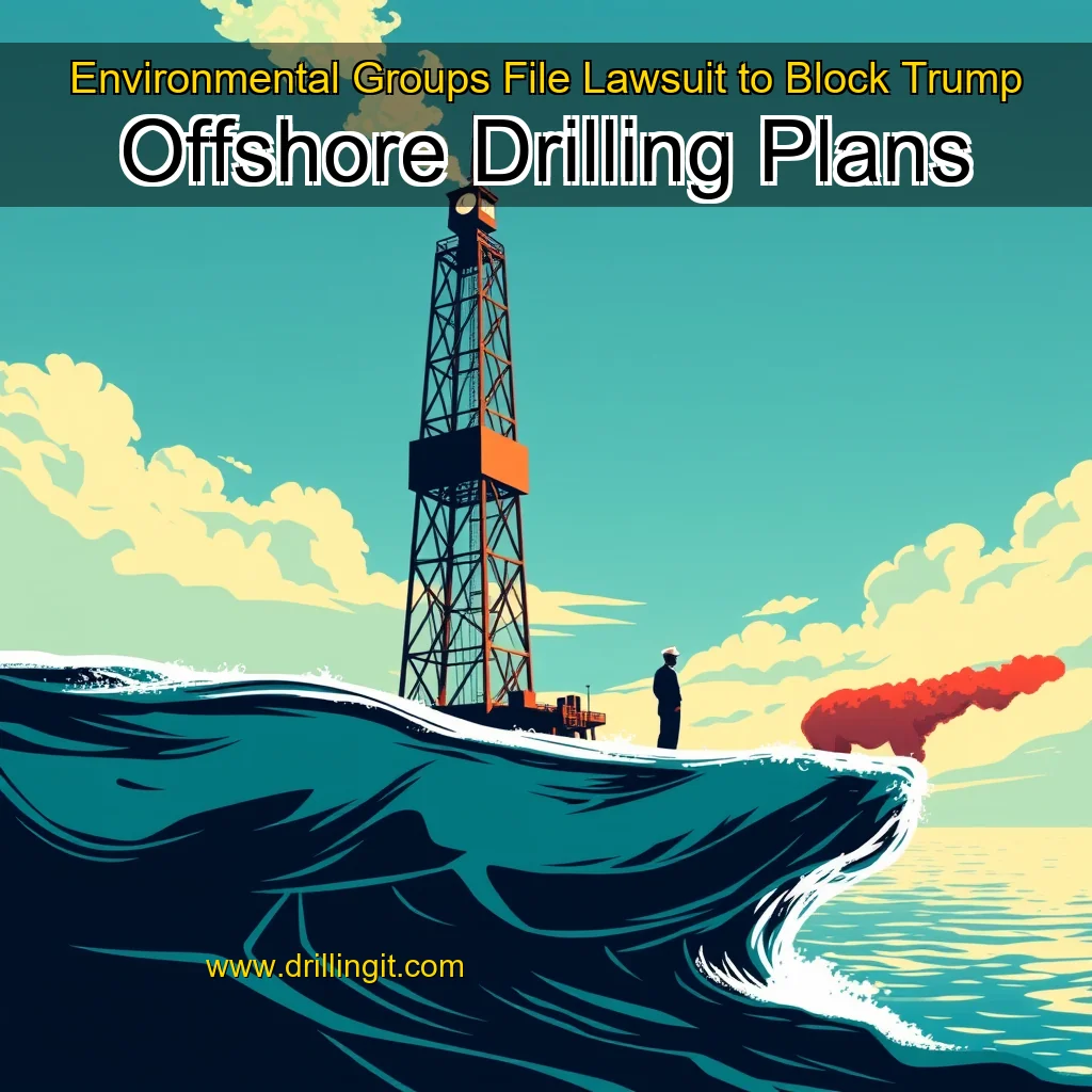 You are currently viewing Environmental Groups File Lawsuit to Block Trump Offshore Drilling Plans