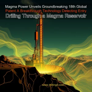 Read more about the article Magma Power Unveils Groundbreaking 18th Global Patent  A Breakthrough Technology Detecting Entry  Drilling Through a Magma Reservoir
