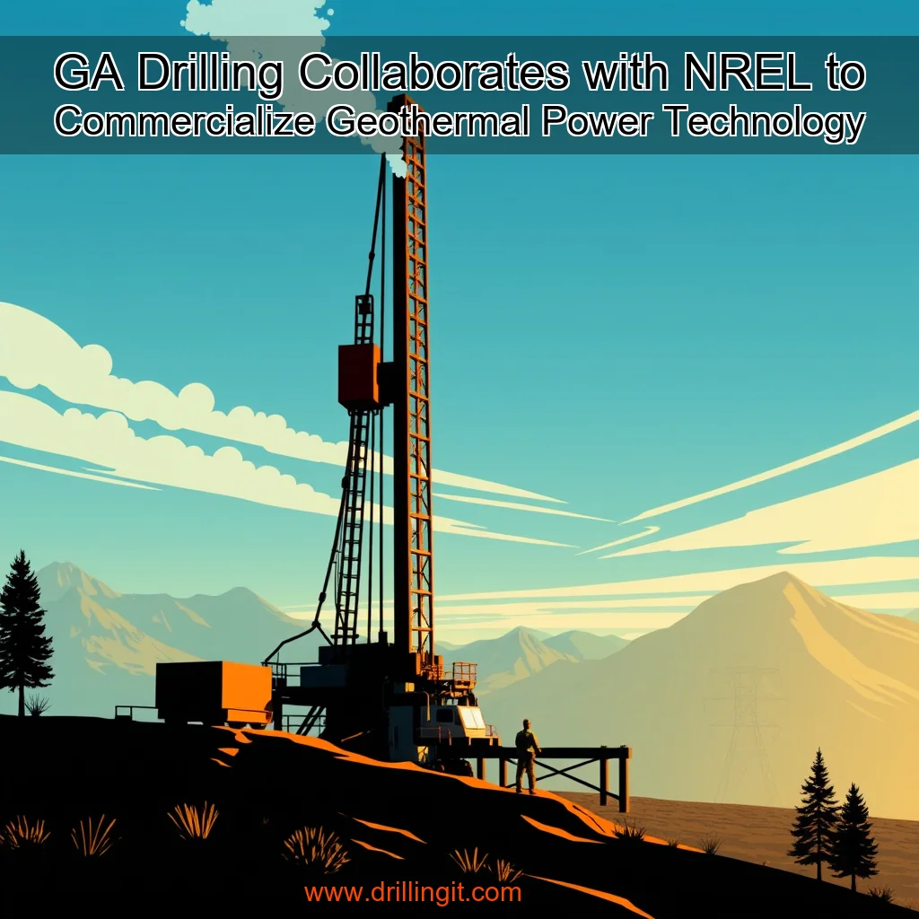 Read more about the article GA Drilling Collaborates with NREL to Commercialize Geothermal Power Technology
