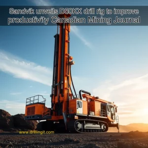 Read more about the article Sandvik unveils D50KX drill rig to improve productivity  Canadian Mining Journal