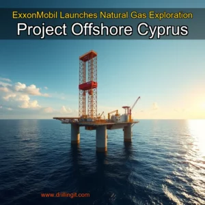 Artistic representation for ExxonMobil Launches Natural Gas Exploration Project Offshore Cyprus