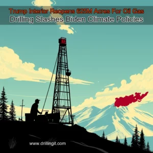 Artistic representation for Trump Interior Reopens 625M Acres For Oil Gas Drilling Slashes Biden Climate Policies