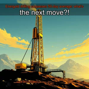 Artistic representation for Energold drilling surpasses 50-day average: what's the next move?!