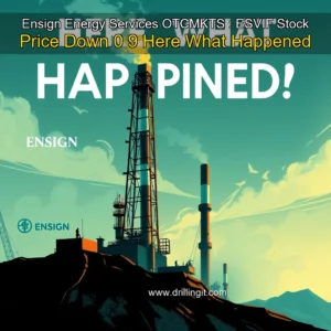 Read more about the article Ensign Energy Services  OTCMKTS : ESVIF  Stock Price Down 0  9   Here What Happened