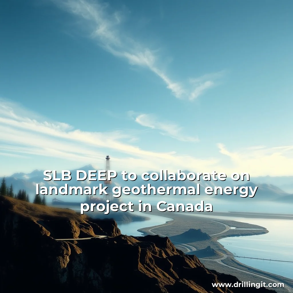 Read more about the article SLB  DEEP to collaborate on landmark geothermal energy project in Canada