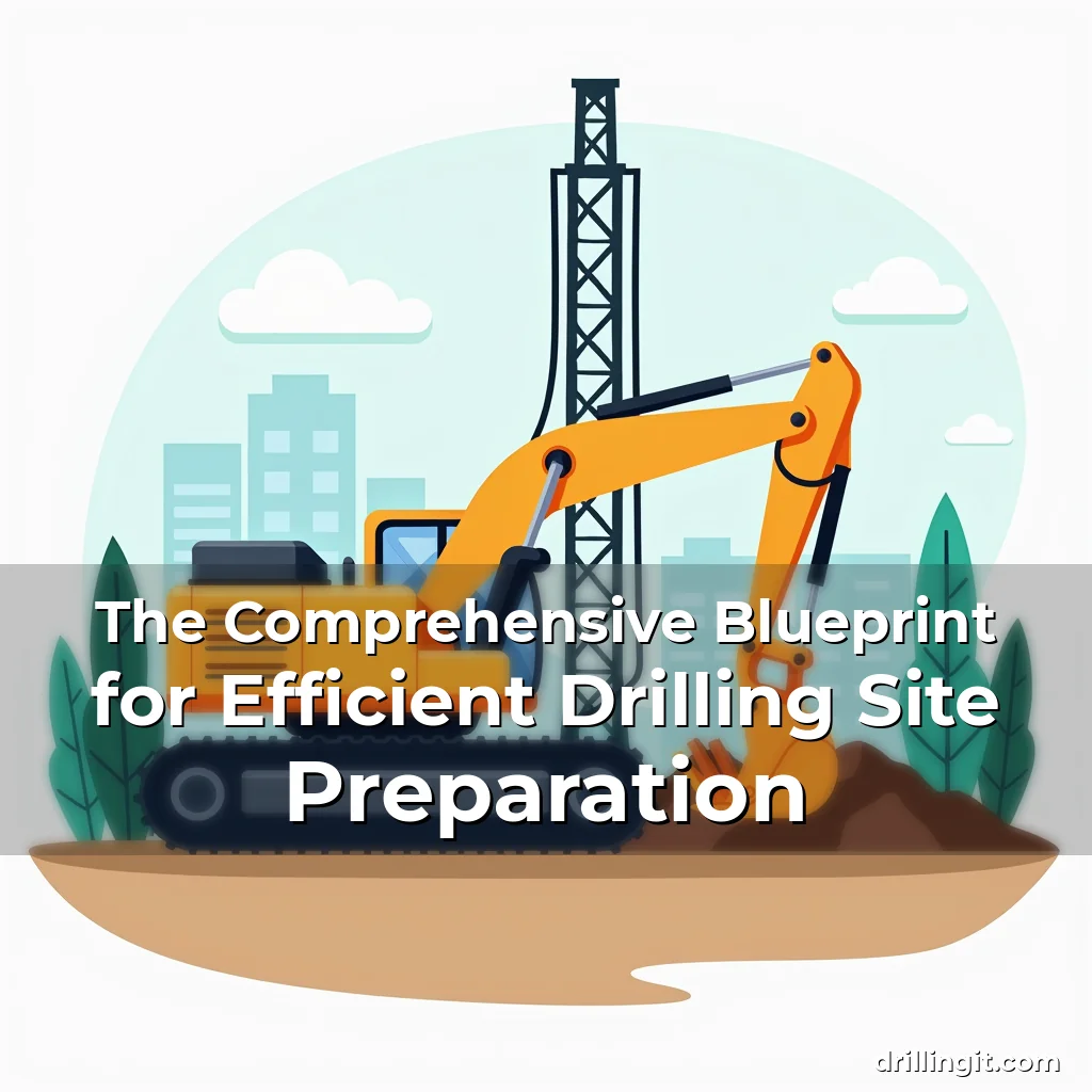 Read more about the article The Comprehensive Blueprint for Efficient Drilling Site Preparation