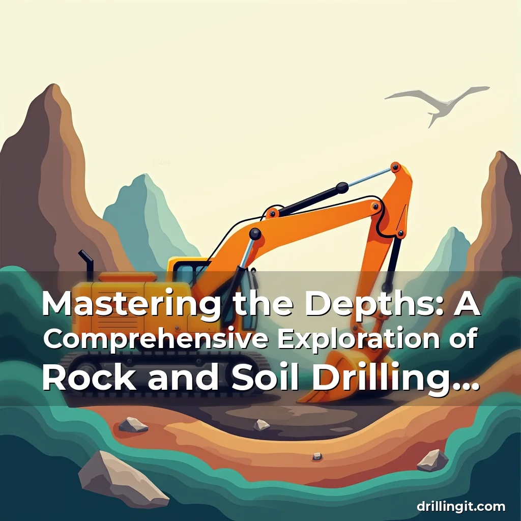 Read more about the article Mastering the Depths: A Comprehensive Exploration of Rock and Soil Drilling Techniques