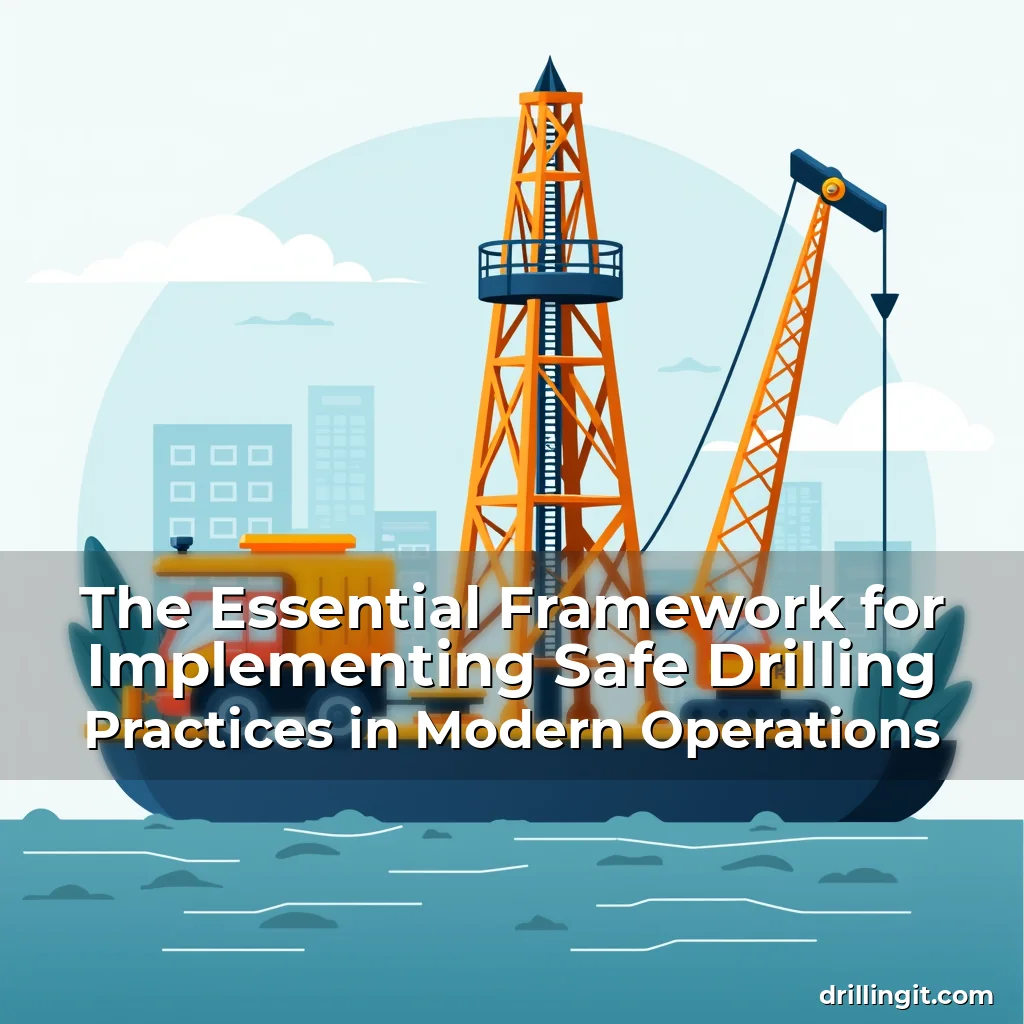 Read more about the article The Essential Framework for Implementing Safe Drilling Practices in Modern Operations