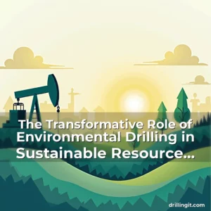 Read more about the article The Transformative Role of Environmental Drilling in Sustainable Resource Management