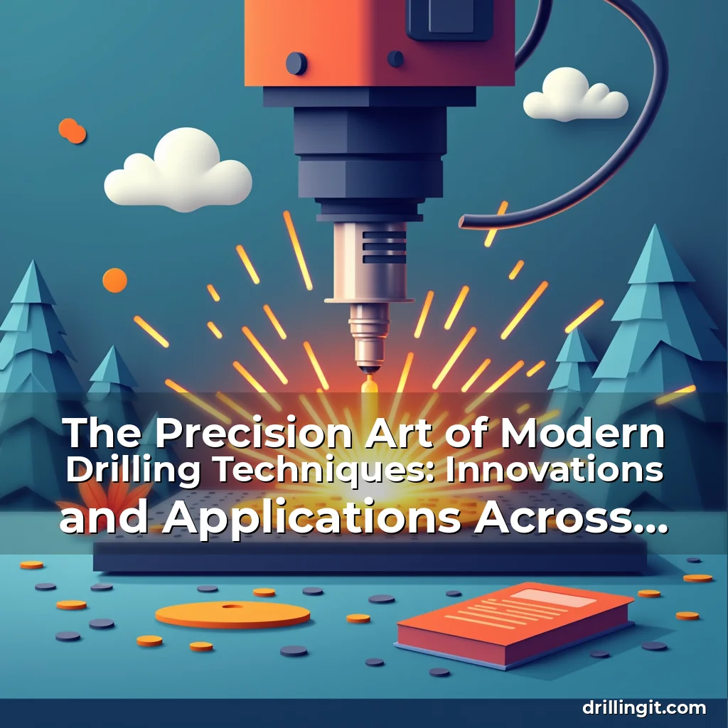 Read more about the article The Precision Art of Modern Drilling Techniques: Innovations and Applications Across Industries