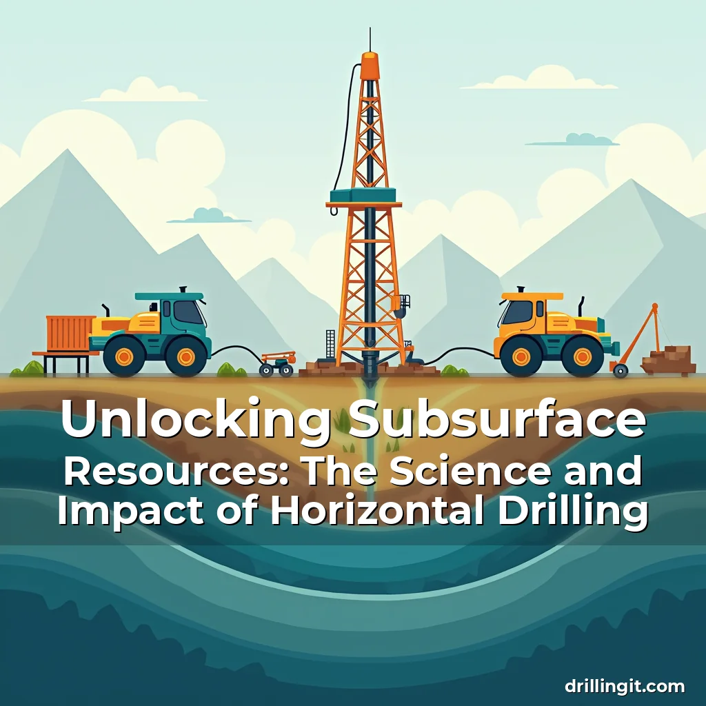 Read more about the article Unlocking Subsurface Resources: The Science and Impact of Horizontal Drilling