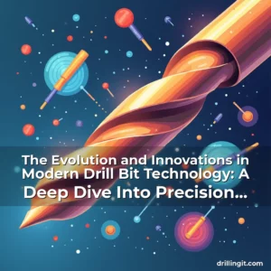 Artistic representation for The Evolution and Innovations in Modern Drill Bit Technology: A Deep Dive Into Precision Engineering