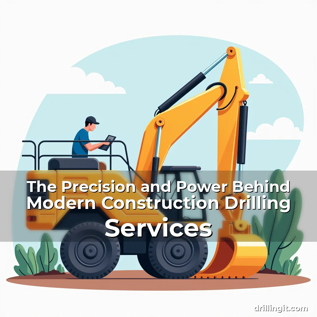 Read more about the article The Precision and Power Behind Modern Construction Drilling Services