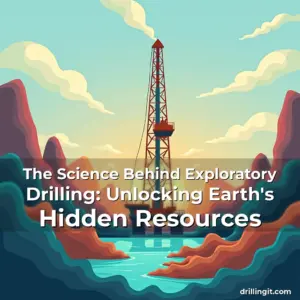 Artistic representation for The Science Behind Exploratory Drilling: Unlocking Earth's Hidden Resources