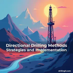 Artistic representation for Directional Drilling Methods Strategies and Implementation